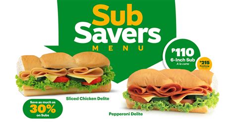 Subway Philippines Menu & List Of Branches [With .